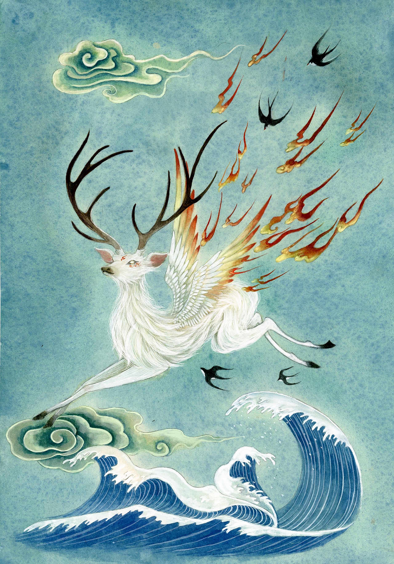 最近几个月的图|插画|商业插画|鹿溟山_原创作品-站酷zcool