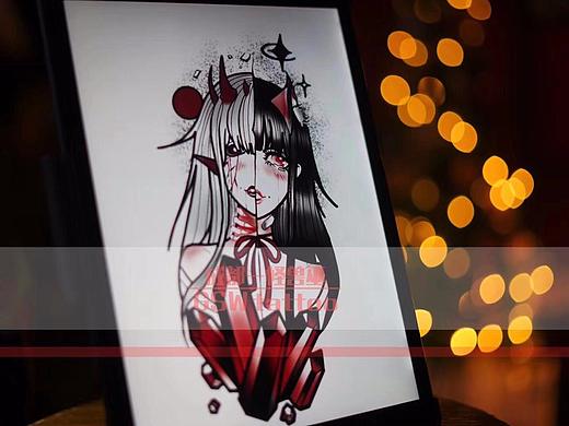 怪兽巫 | 纹身手稿展示