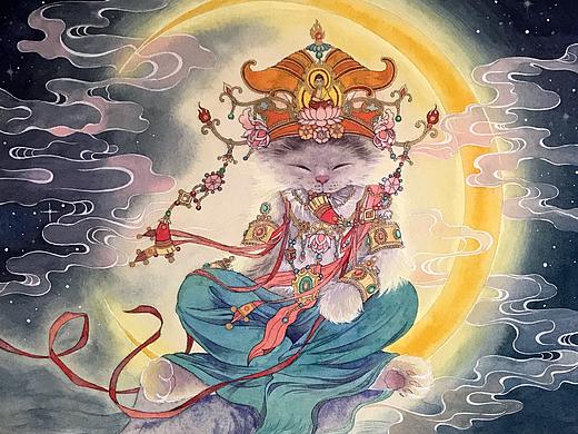 水月观音喵
