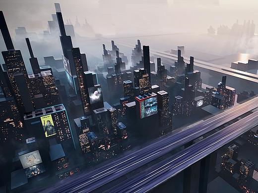 14-天空之城·入侵（個(gè)人主頁-ZNTEzODQwNTY=） - 場(chǎng)景 - 站酷設(shè)計(jì)師XXIN_CG原創(chuàng)素材 - 站酷ZCOOL