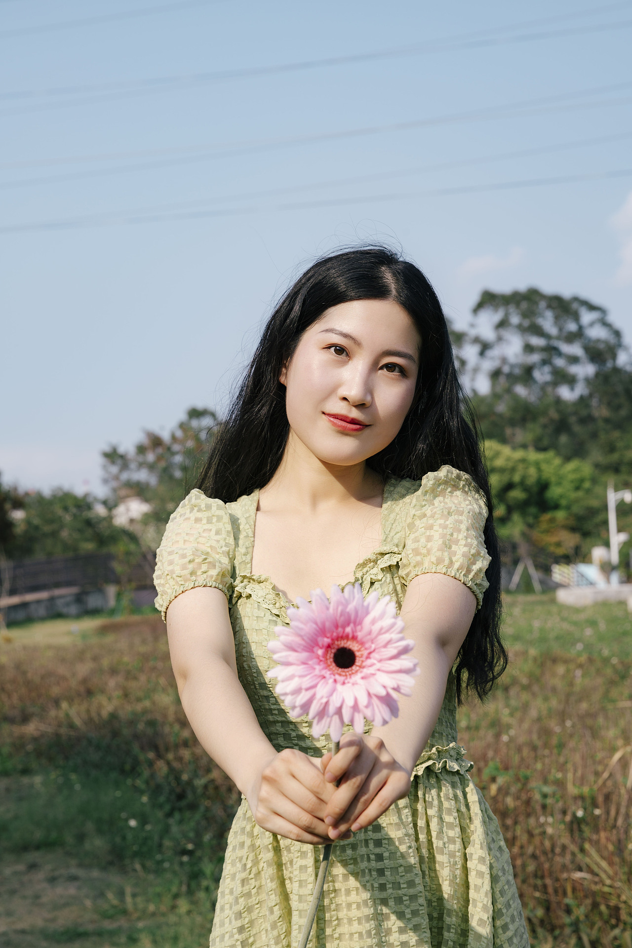 人像摄影甜美日系少女户外小清新写真