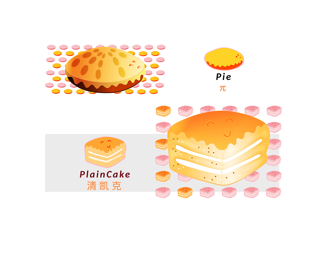 《眨眼食物》AI手绘卡通插画一套X19-附带图标化（图ZNTczMjMyNDg=） - 商业插画 - 站酷设计师VoodooKaka原创素材 - 站酷ZCOOL