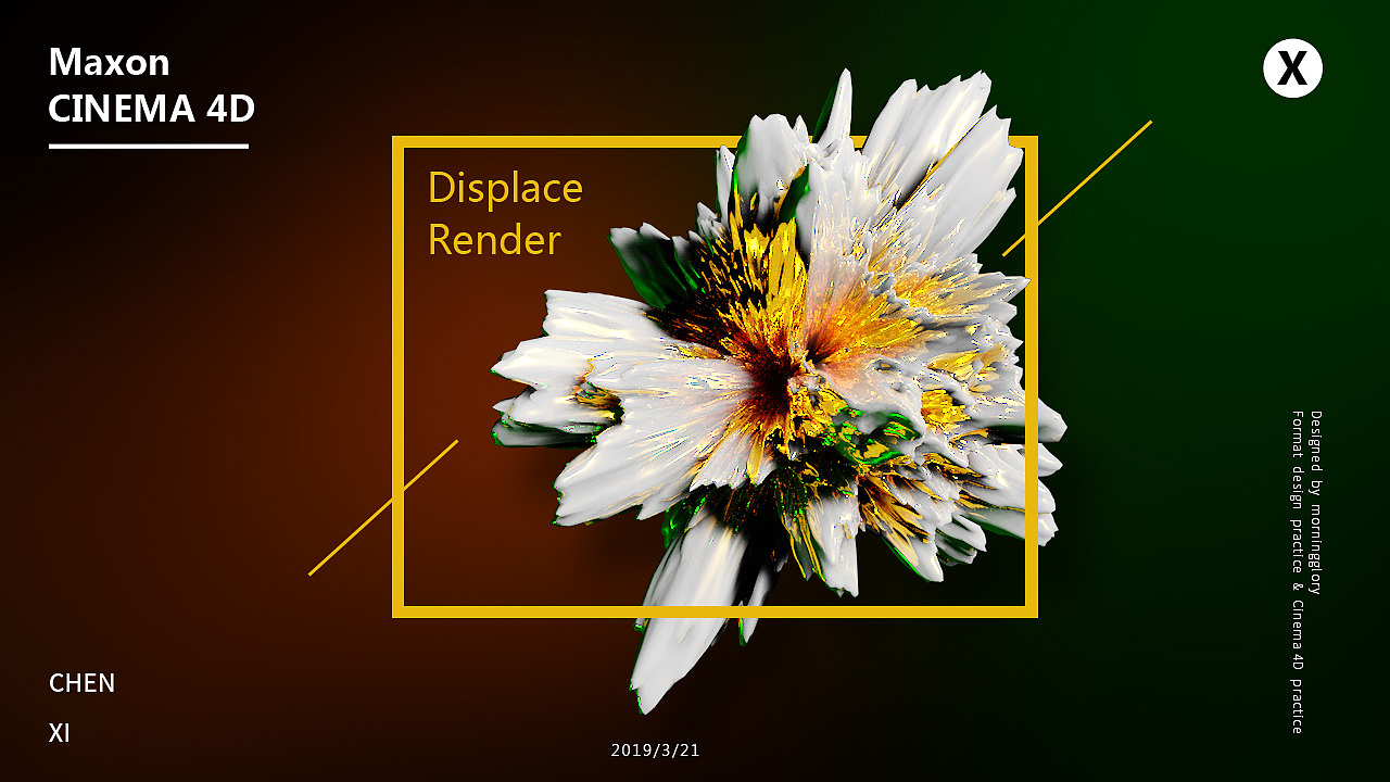 C4D簪花（图ZMTUwNjIyNTgw） - 其他平面 - 站酷设计师琴观天下原创素材 - 站酷ZCOOL