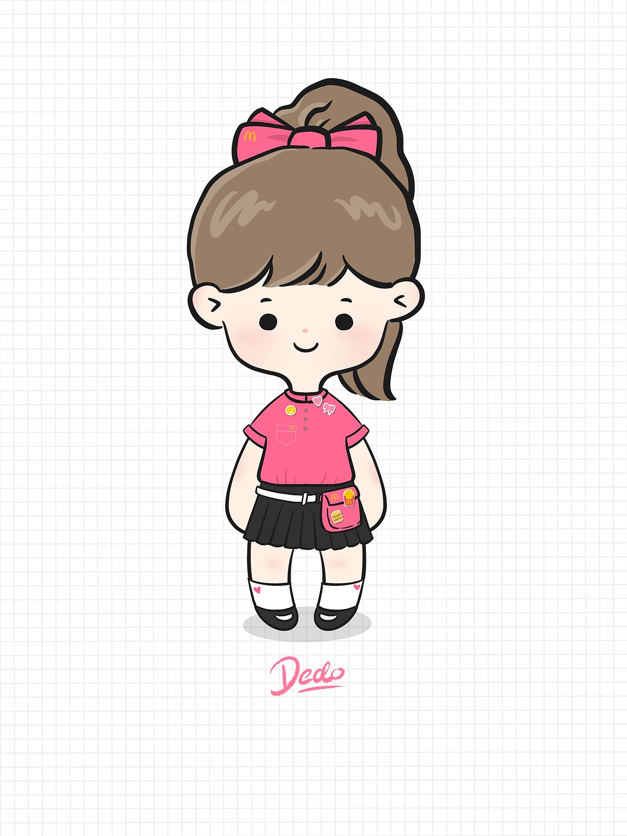 举报收藏分享原创作品插画创作习作唯美卡通手绘q版z328506563q版小人