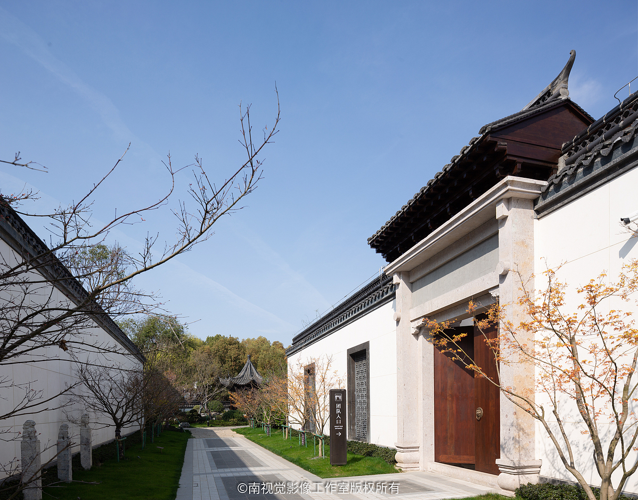 绍兴饭店景观照明设计拍摄酒店建筑空间摄影南视觉影像