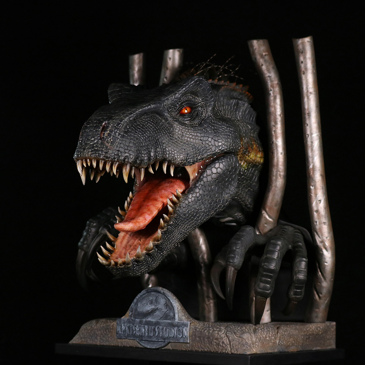 暴虐迅猛龙涂装分享（图ZMjQxMjIxNTIw） - 手办/模玩 - 站酷设计师POPINGYOU原创素材 - 站酷ZCOOL