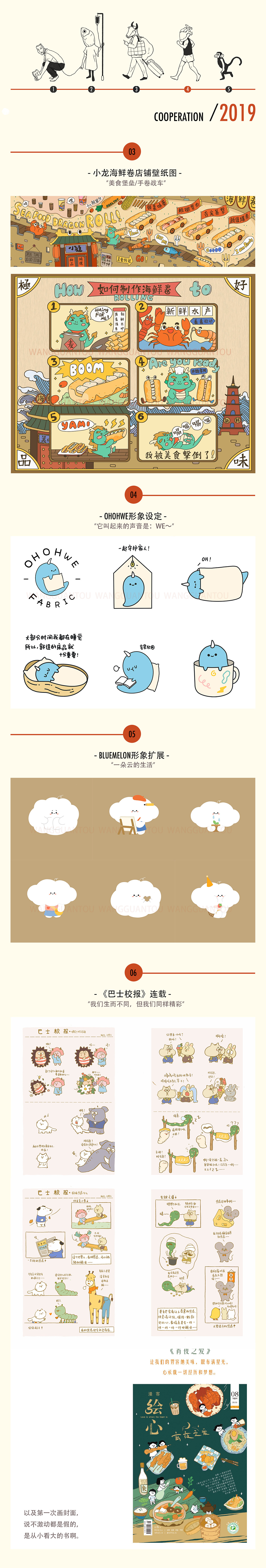 罐头工厂的插画年度总结（图ZMTk3MzMyMTg4） - 创作习作 - 站酷设计师王罐头原创素材 - 站酷ZCOOL