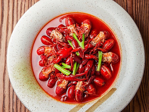 湖南老长沙口味虾图片,湖南湘菜