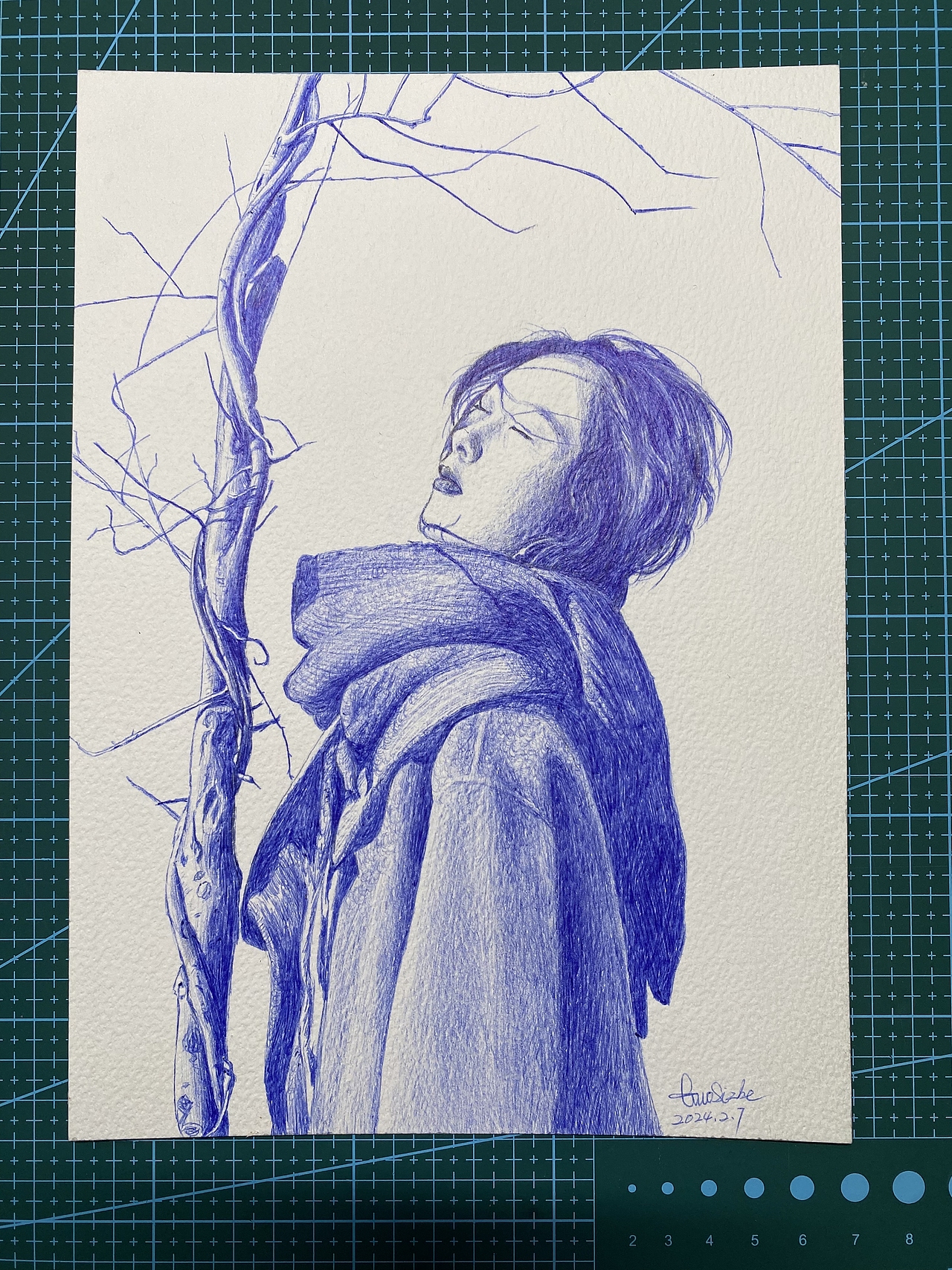 圆珠笔画画（图ZMzYxNjM4MTM2） - 绘画 - 站酷设计师哲艺原创素材 - 站酷ZCOOL