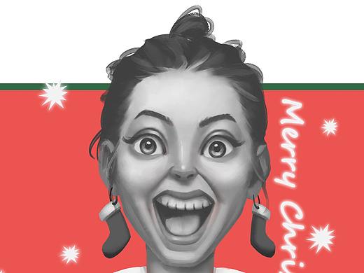 Merry Christmas（个人主页-ZNDk4ODY2OTY=） - 创作习作 - 站酷设计师栗子豫原创素材 - 站酷ZCOOL