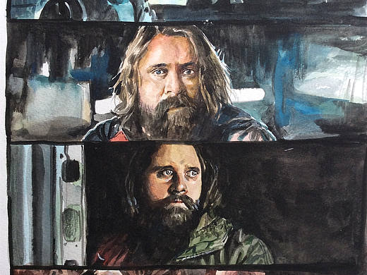 电影场景练习（个人主页-ZMTM1MTI5MTI=） - 绘画 - 站酷设计师鸟了原创素材 - 站酷ZCOOL