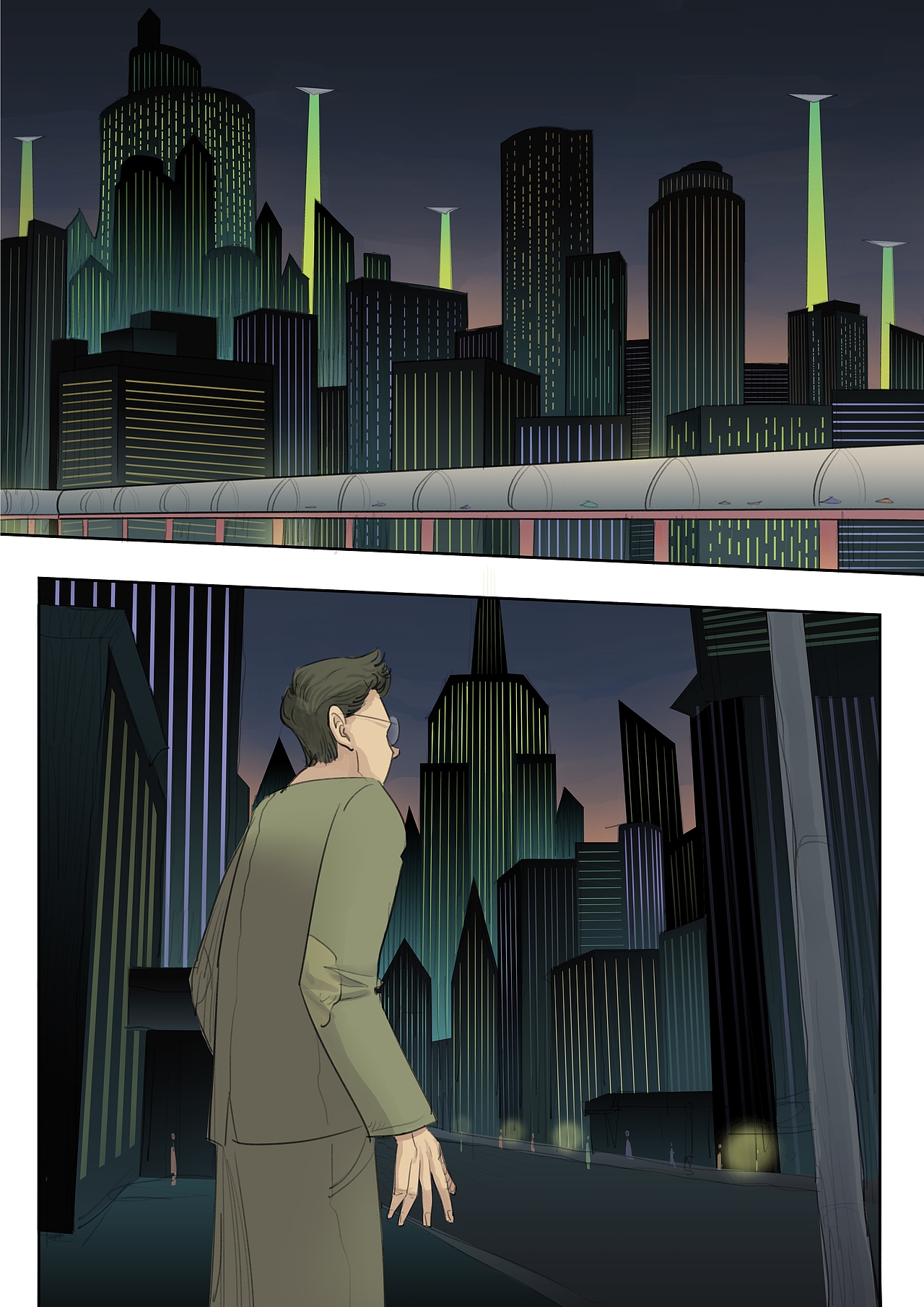 《清道夫》漫画前三话