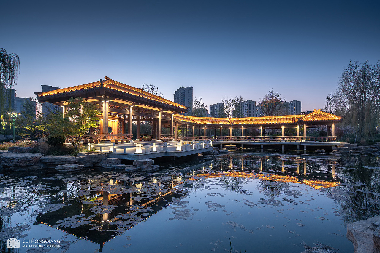 景观摄影 | 齐盛湖公园