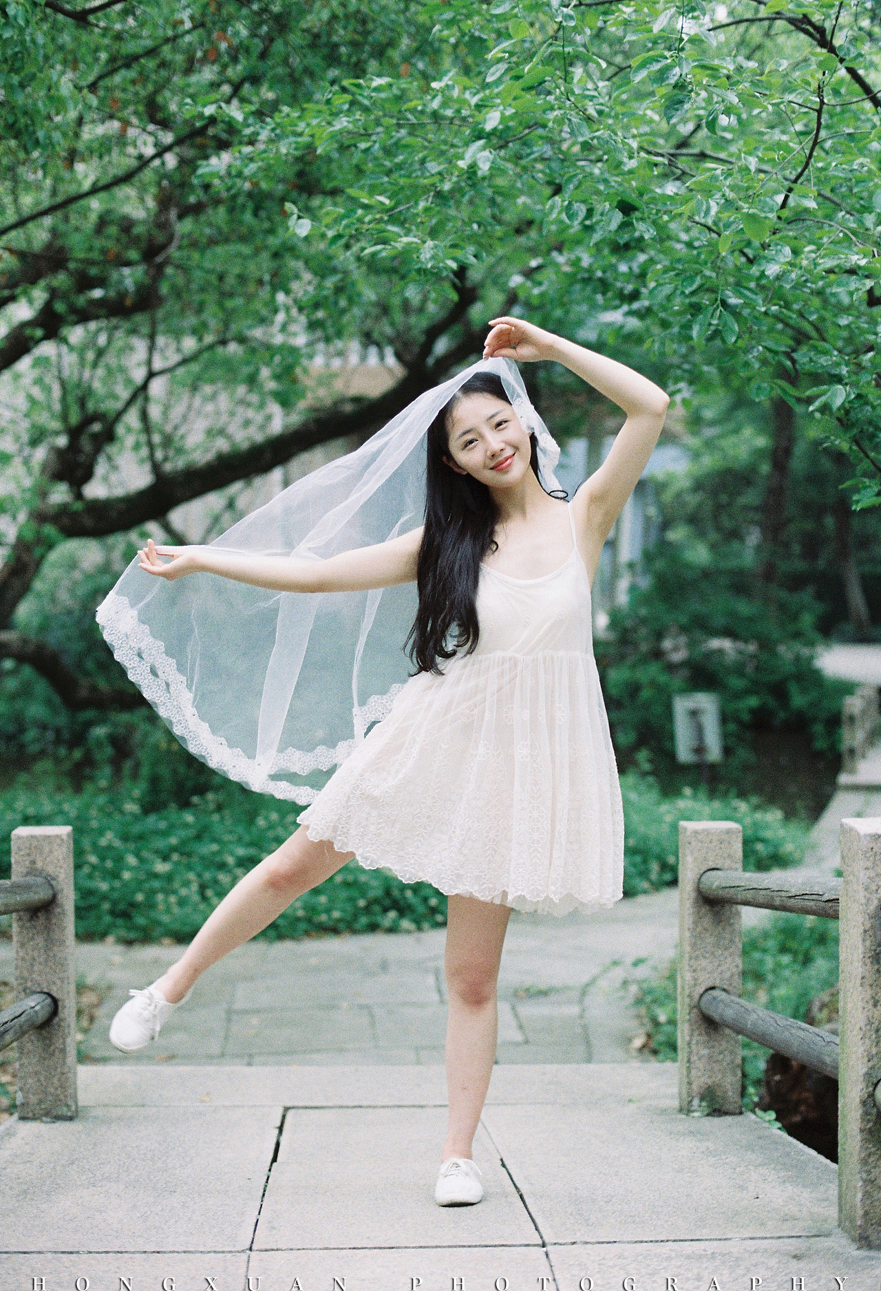 那颗树和那片头纱