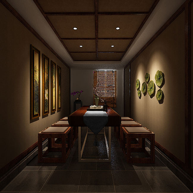 成都茶楼设计公司内部设计