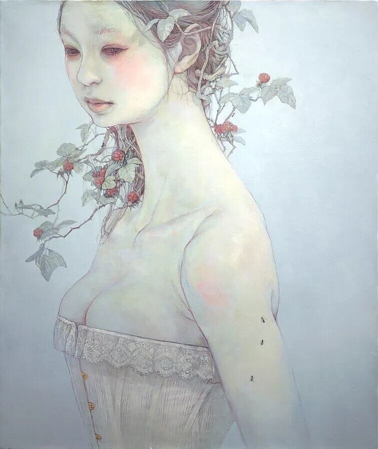 日本画家平野美保的插画（图ZNTczMzU0MDg=） - 艺术插画 - 站酷设计师Mr周先生原创素材 - 站酷ZCOOL
