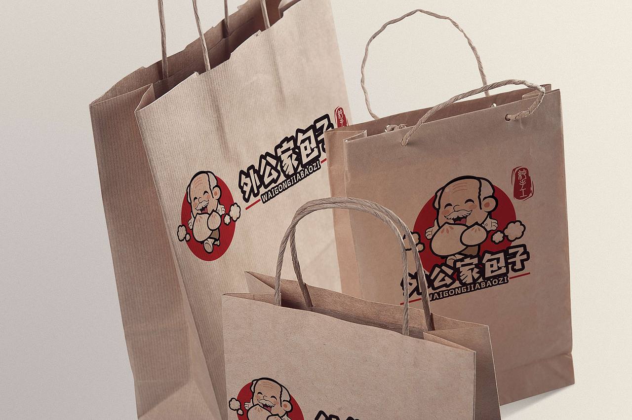 外公家包子logo标志（图ZMTM2OTQxMzM2） - Logo - 站酷设计师二猫了原创素材 - 站酷ZCOOL