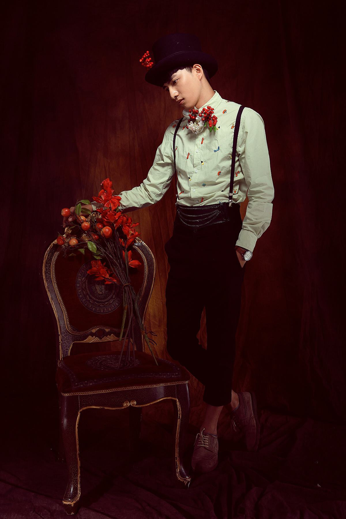 一组男人的片子