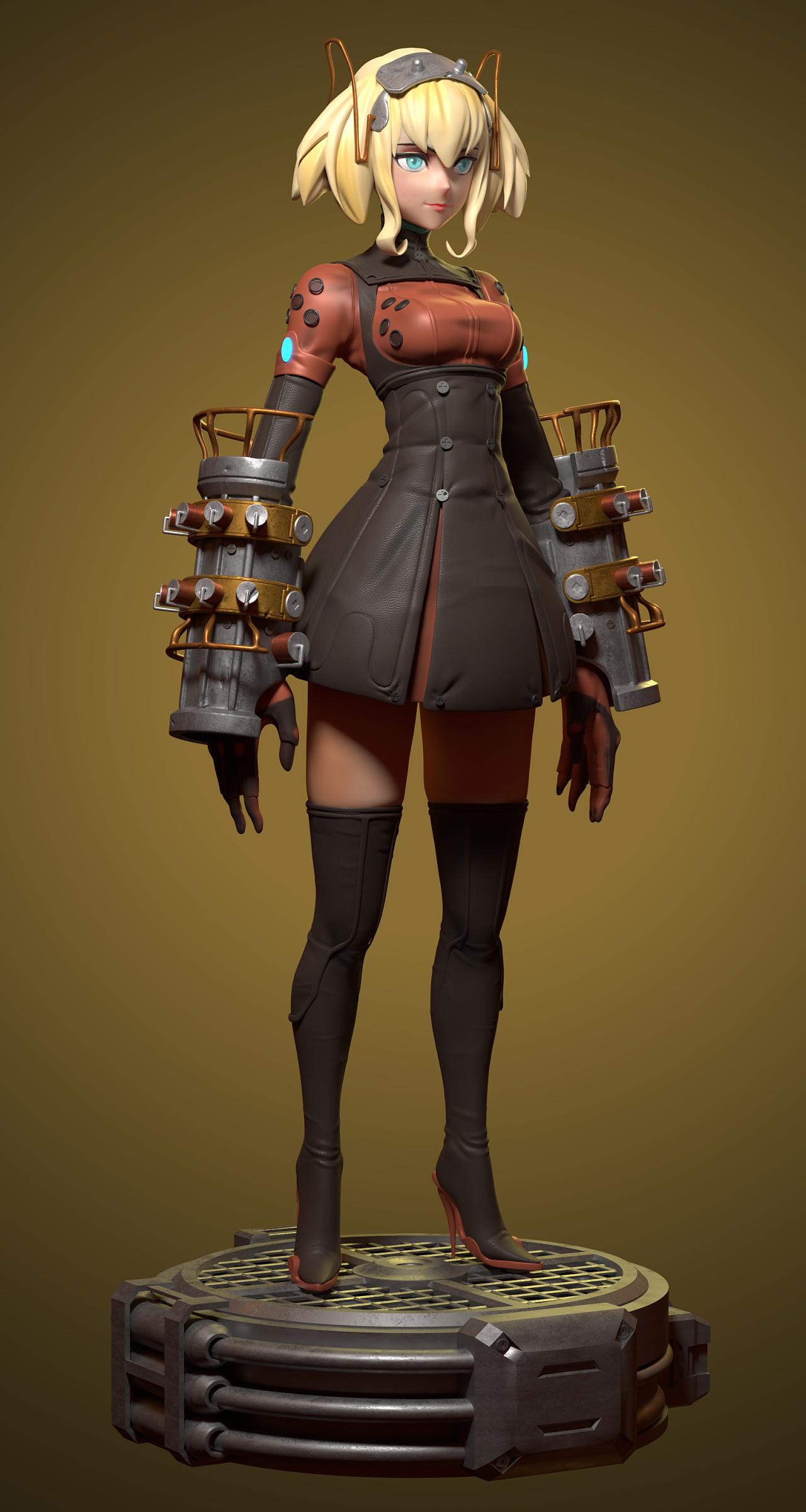 翼次方3d动漫风格班作业更新(一)