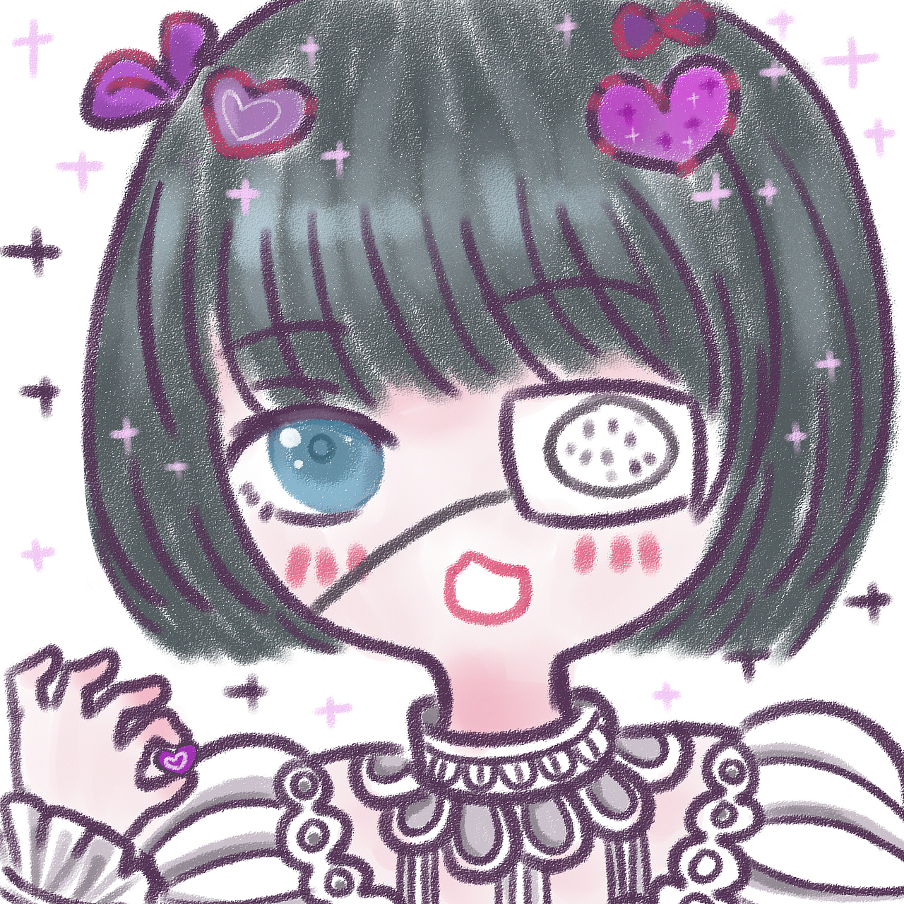 蜡笔风（图ZMTkxMjEzMjQw） - 艺术插画 - 站酷设计师点一只虾原创素材 - 站酷ZCOOL