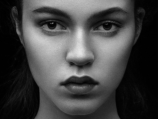 人像摄影#黑白肖像