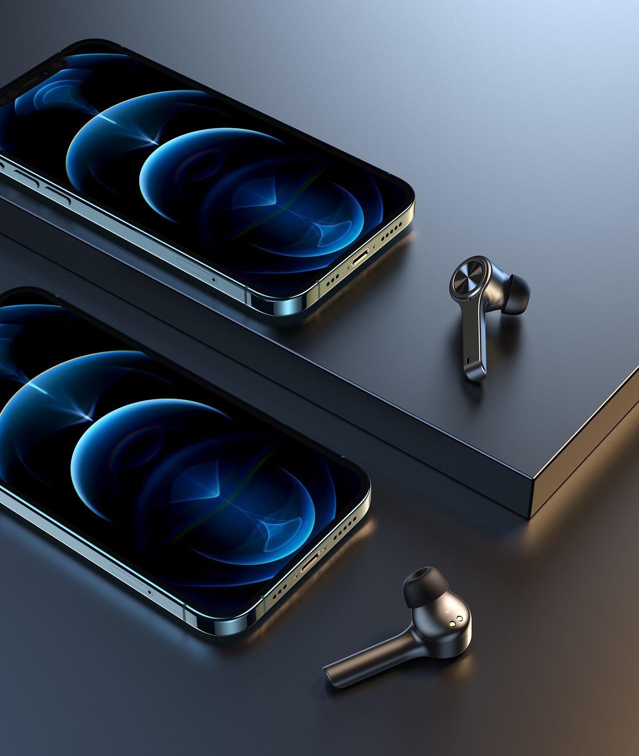 耳机类 壳膜类|工业/产品|电子产品|青川_ - 原创作品 - 站酷 (zcool)