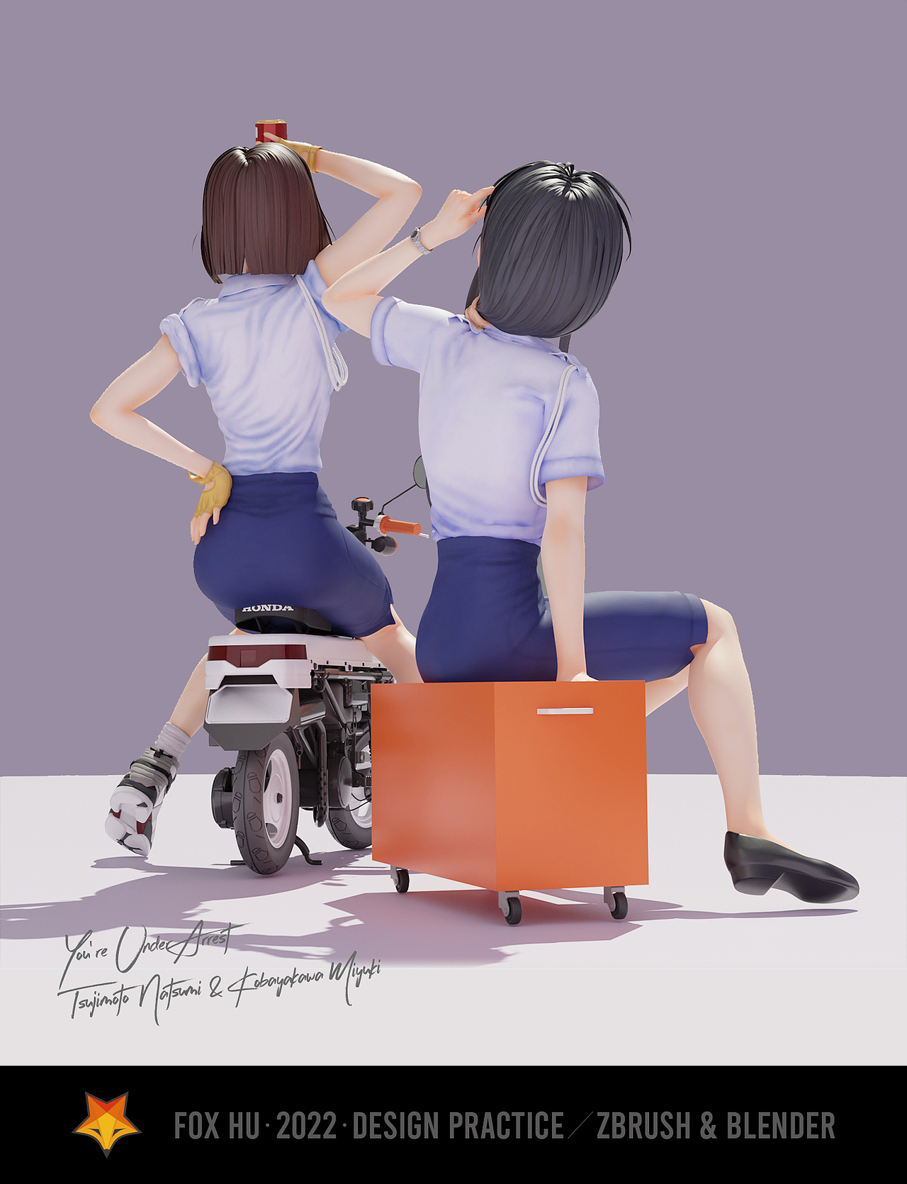 《逮捕令》原画3d练习