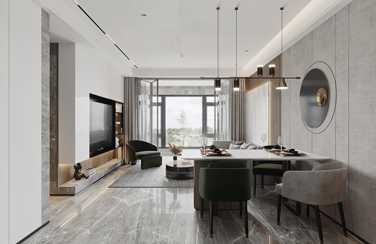 小户型现代轻奢