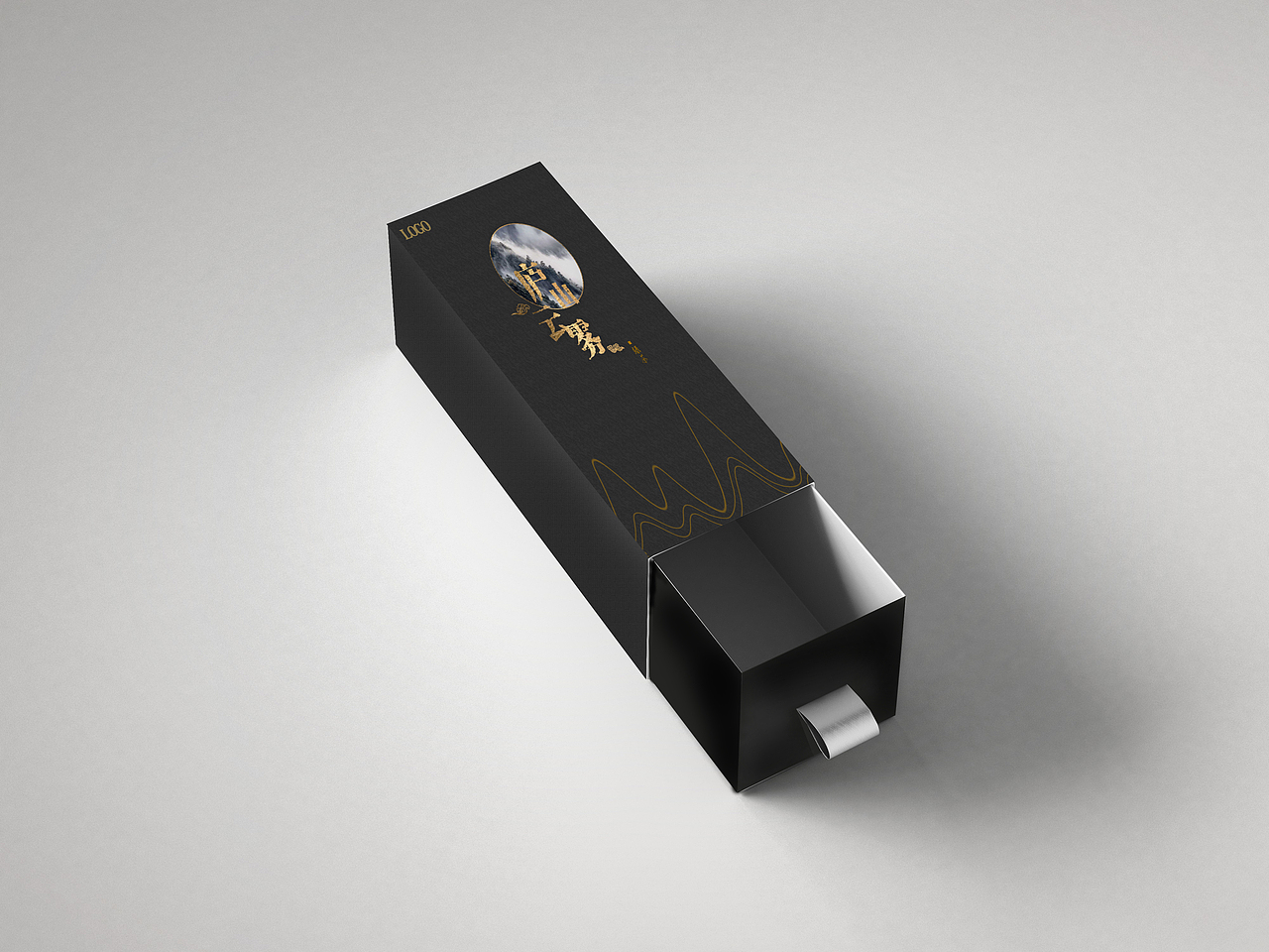 庐山云雾茶包装（图ZMjYzNTM4NTU2） - 包装 - 站酷设计师叮叮咚咚嘣嚓嚓原创素材 - 站酷ZCOOL