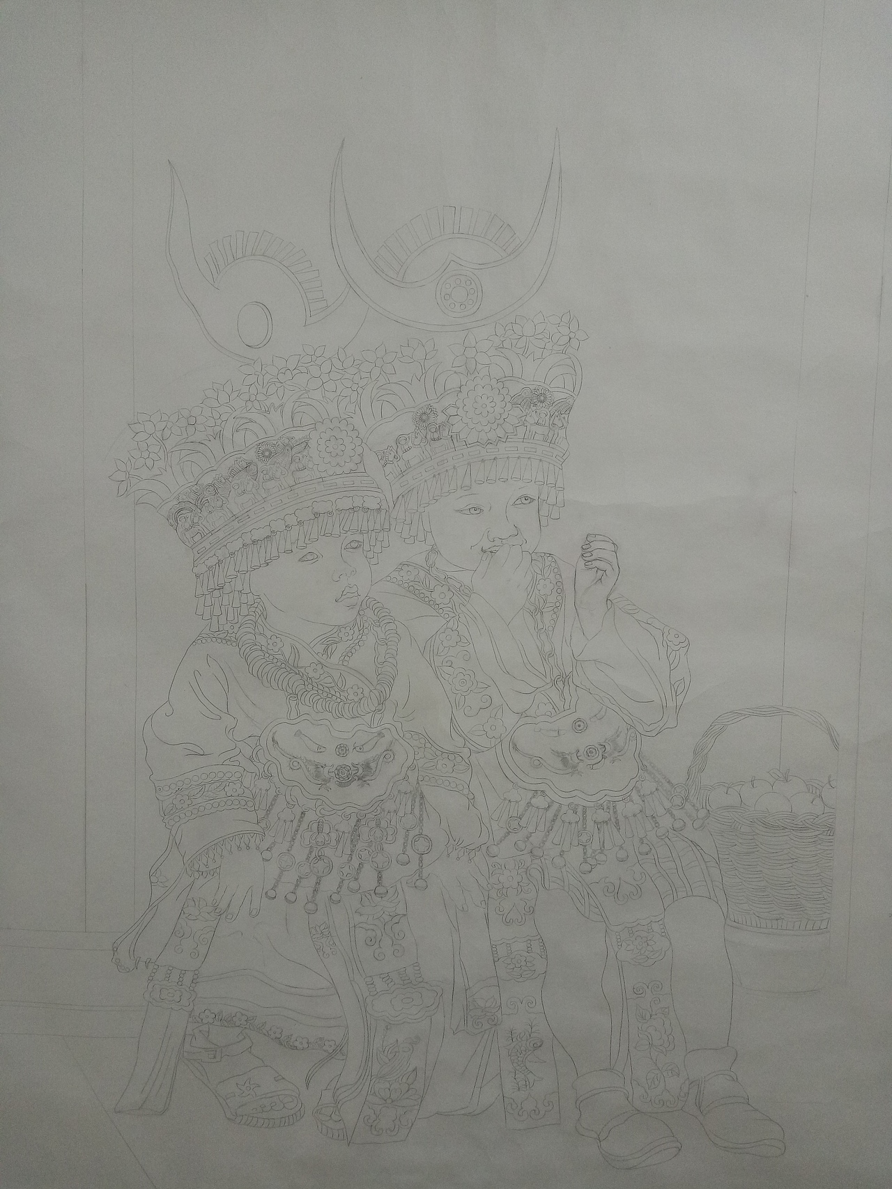 工笔（图ZMTU2NDEzODk2） - 绘画 - 站酷设计师lanpangzzi原创素材 - 站酷ZCOOL