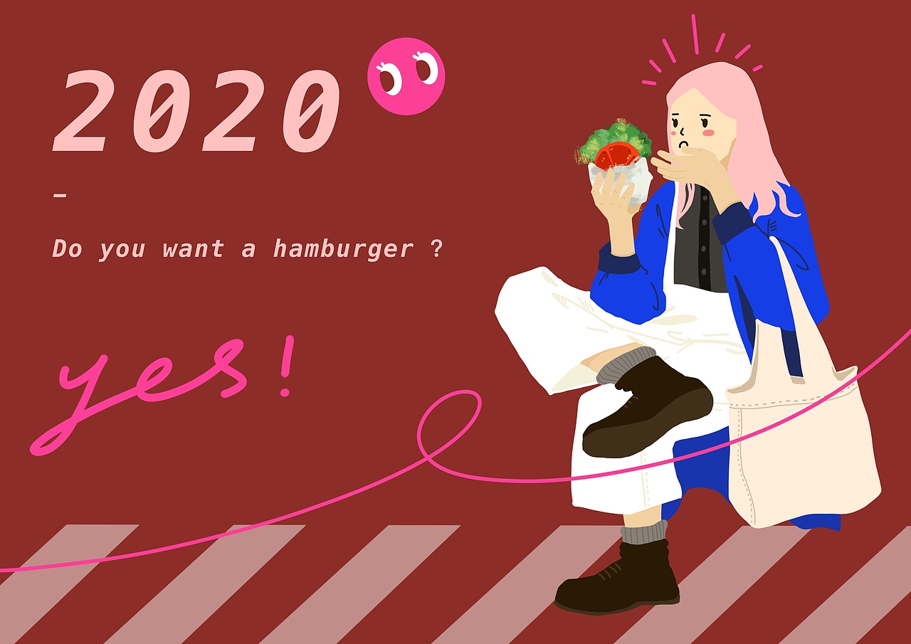 扁平风插画（图ZMjA2MTEyMzcy） - 创作习作 - 站酷设计师呜呜菜菜刘原创素材 - 站酷ZCOOL