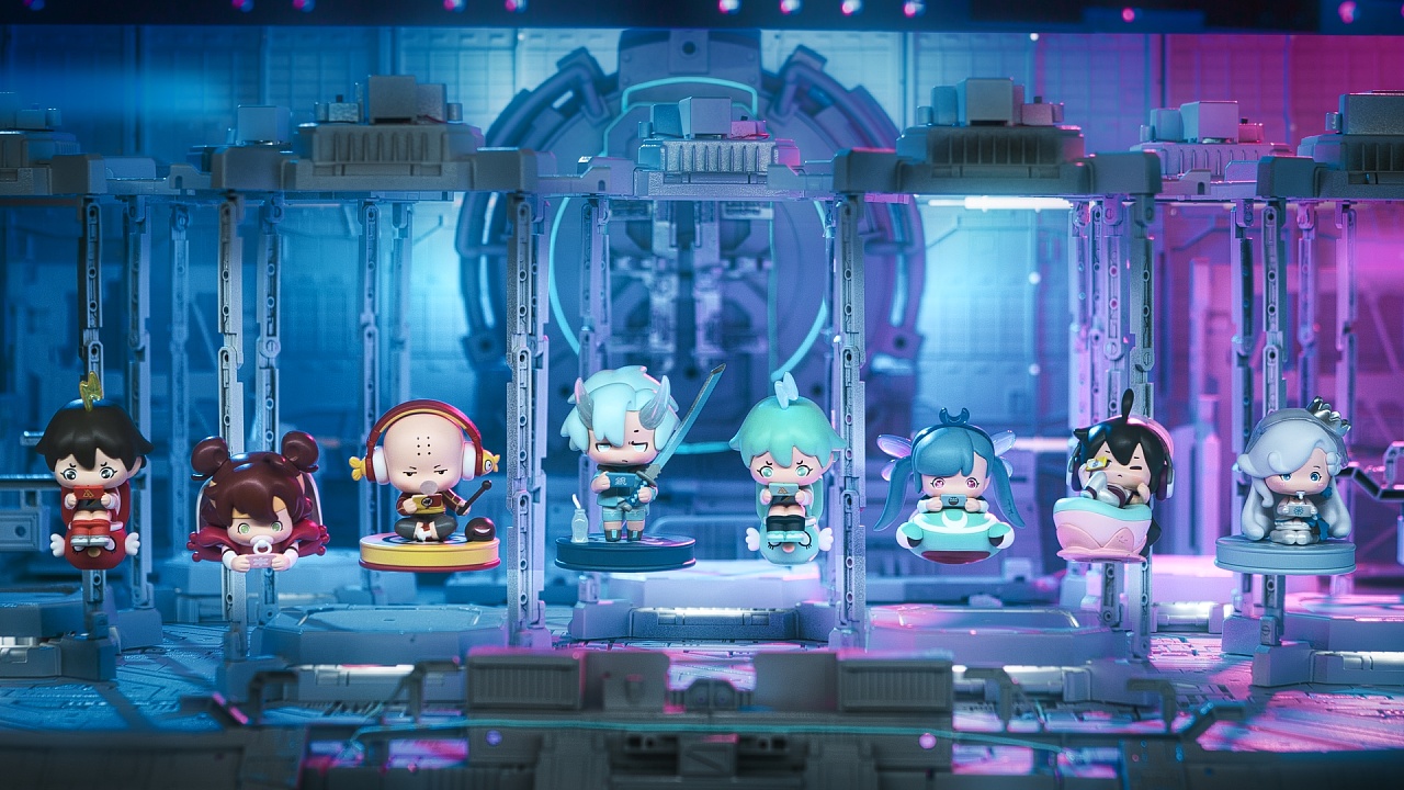 网易游戏非人学园盲盒《非玩不可》定格动画