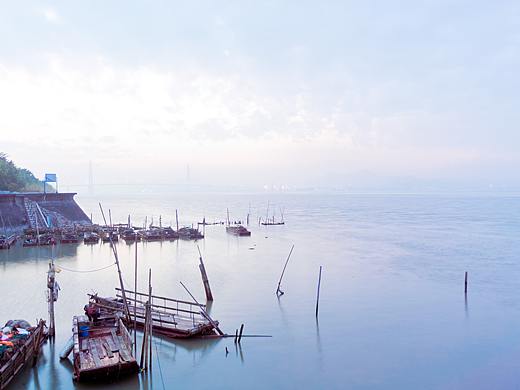 汕头 早上6点左右的牛田洋