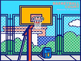 大学记忆系列插画