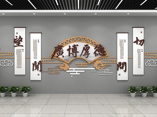 中式文化墙