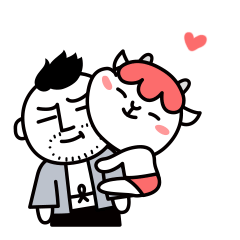 白羊撩汉-同道大叔和十二星座系列微信表情第四套