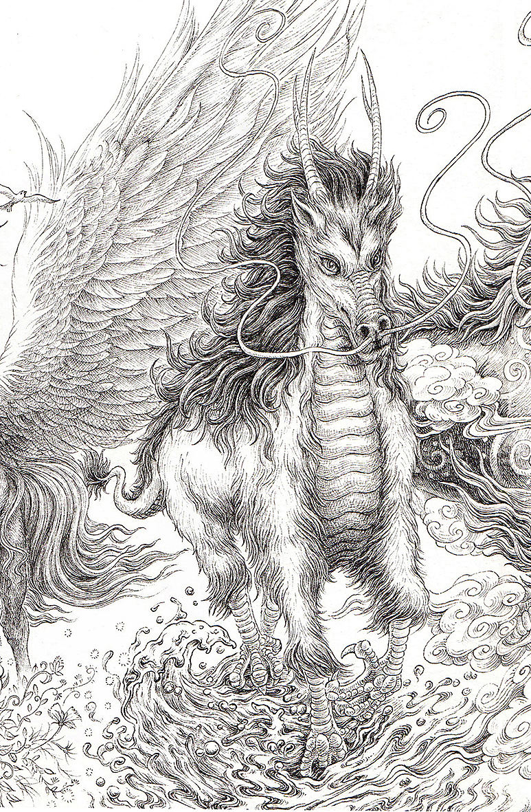 《天马行空图》傅淳强手绘作品(图ZMTE5OTMzMzI0) - 绘画 - 站酷设计师傅淳强画者之旅原创素材 - 站酷ZCOOL