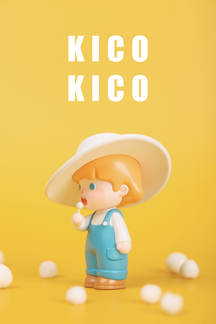 潮玩|KICO小妹妹的诞生记！（图ZMjc3ODAwMzI0） - 玩具 - 站酷设计师萌达布MoeDouble原创素材 - 站酷ZCOOL