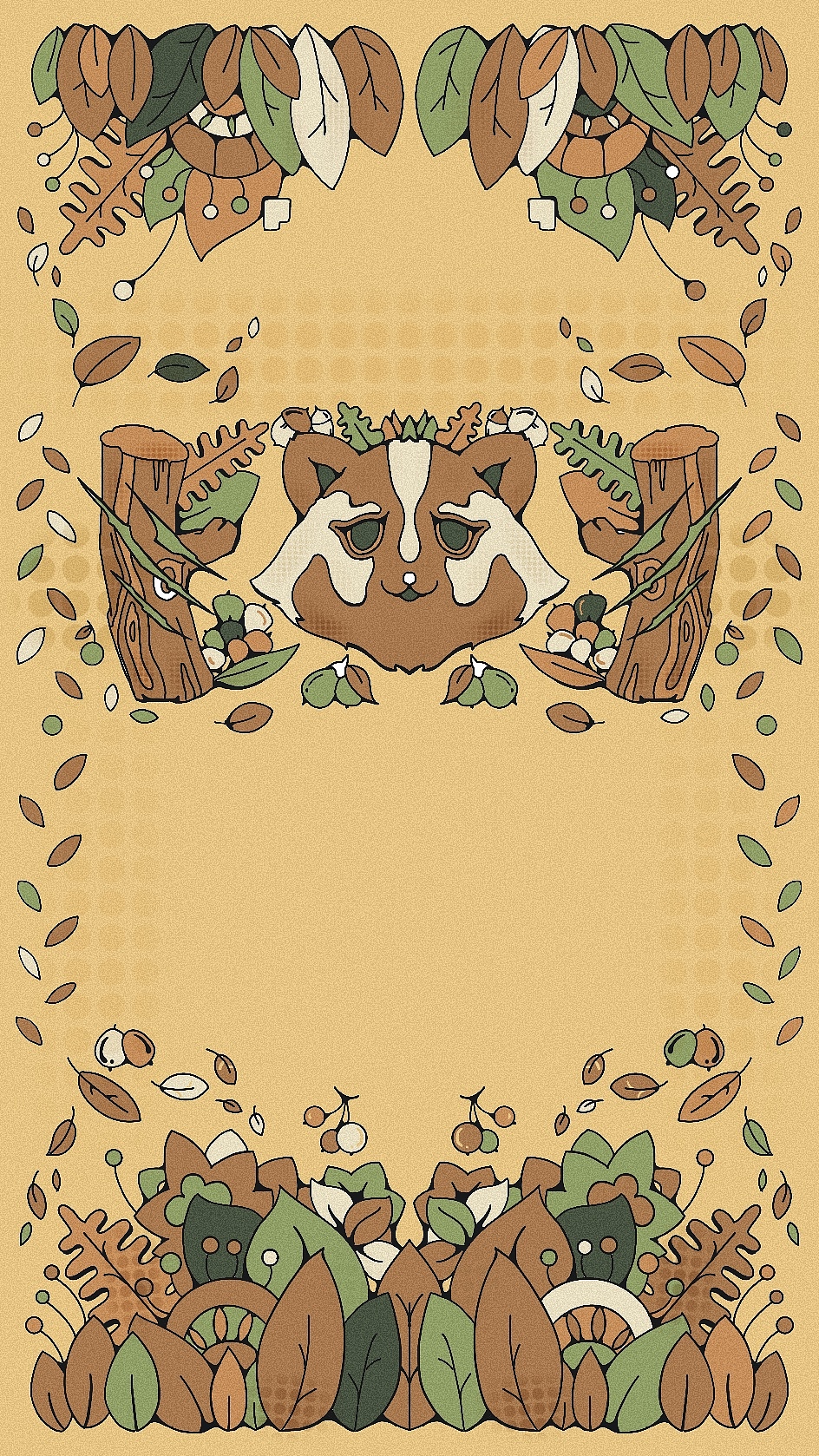 花面狸(果子狸)<br><br>由于森林的砍伐