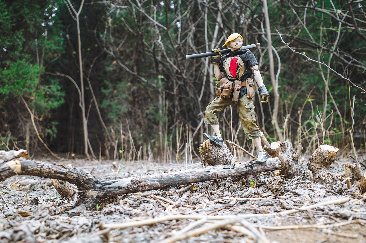 三月末 洛阳周山森林公园外拍玩具