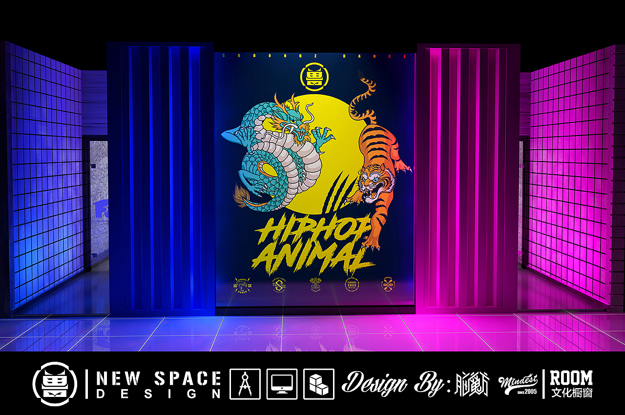 兽部潮流文化中心（图ZMTE2ODAwMTEy） - 家装设计 - 站酷设计师万鱼鱼原创素材 - 站酷ZCOOL