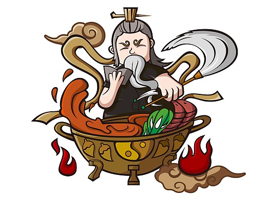 太上老君形象绘制