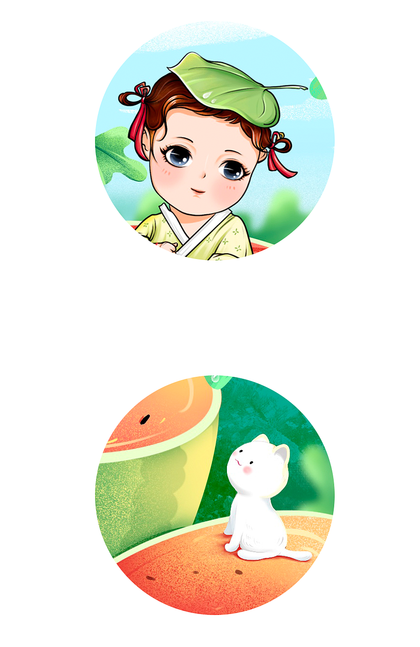 二十四节气大暑（图ZMjMxODI3Njky） - 创作习作 - 站酷设计师小艺杂货铺原创素材 - 站酷ZCOOL