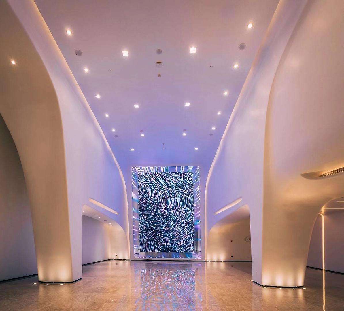 太空式酒店灯光设计——阿里未来酒店