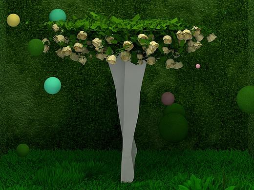 春季美陈小型橱窗概念稿