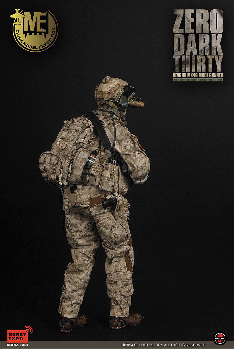 美军DEVGRU- MK46 MOD1机鎗手 -猎杀本拉登（图ZMTExMDE5MTUy） - 手办/模玩 - 站酷设计师SoldierStory原创素材 - 站酷ZCOOL