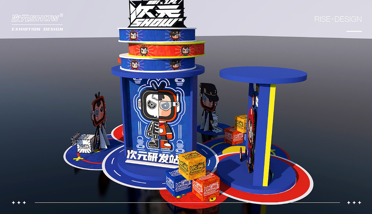 次小元 X 次元SHOW² 月度漫展布置装饰(图ZMjk1MzA2NTYw) - 展陈设计 - 站酷设计师Jance_Ding原创素材 - 站酷ZCOOL