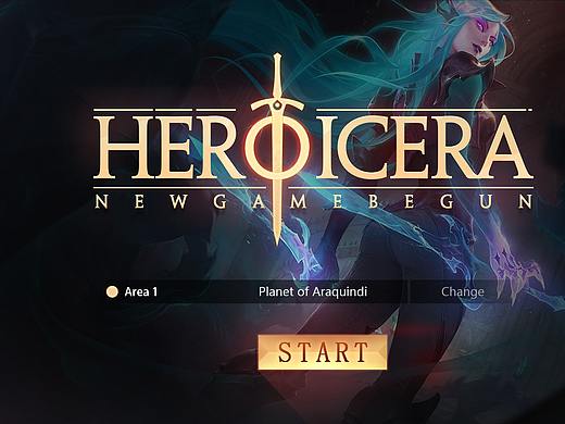 《Heroic era》界面概念设定