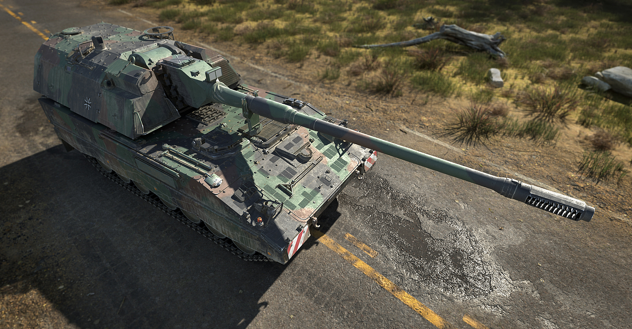 德国pzh2000自行榴弹炮