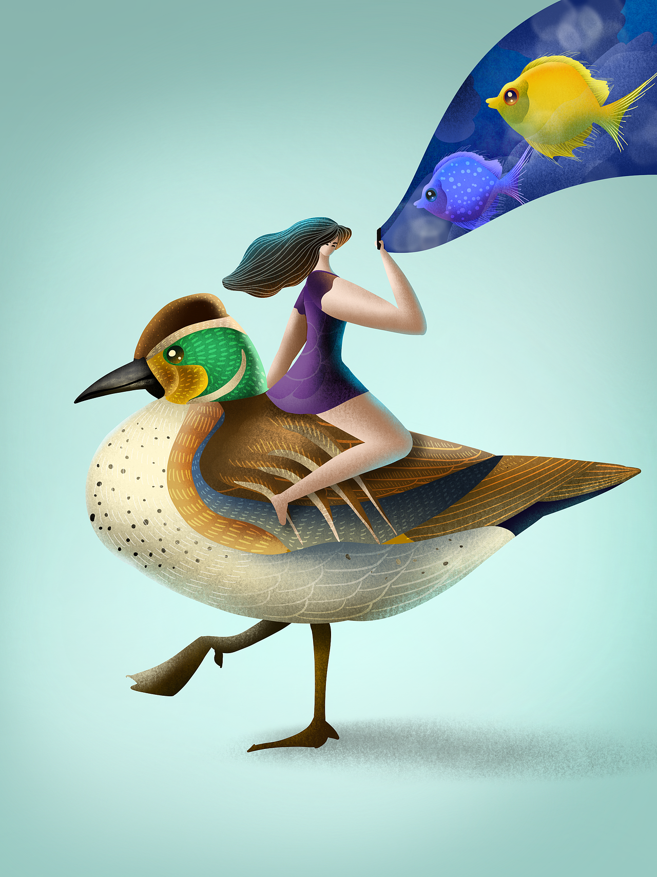 最近一些鱼和鸟的作品武汉/插画师/3年前/61浏览嘿布朗